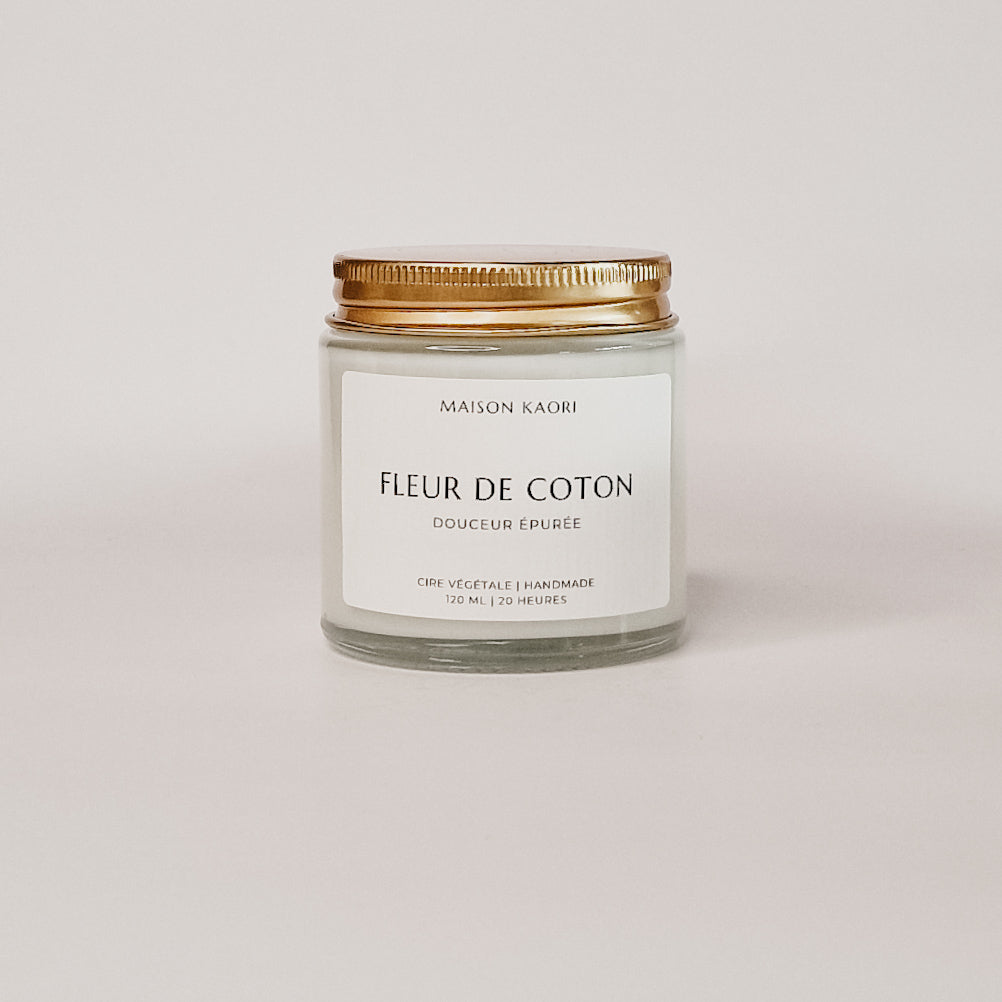 Scented candle - Cotton flower