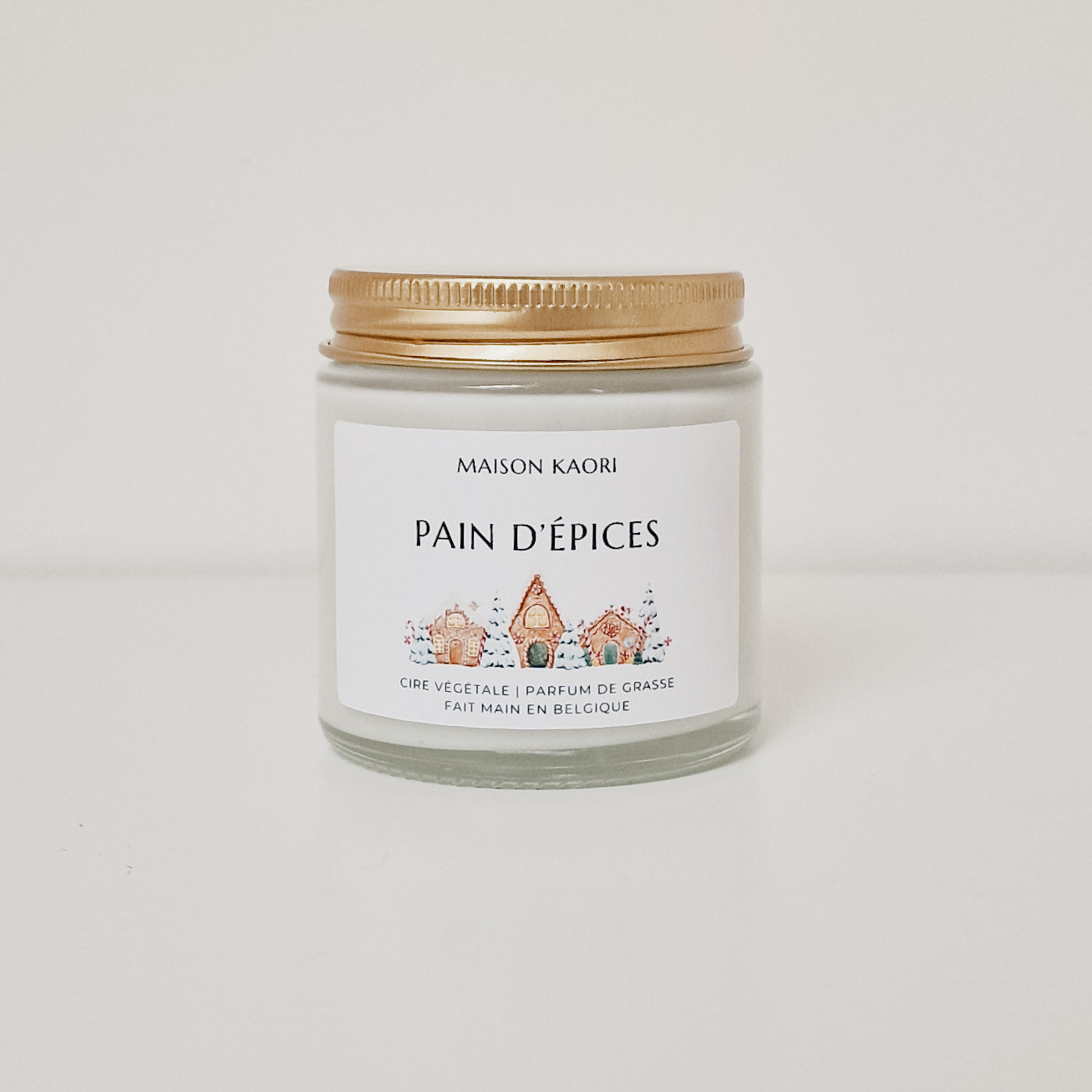Bougie parfumée - Pain d'épices - Edition de Noël - transparent