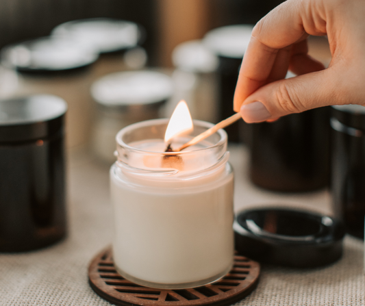 Guide d'entretien des bougies et fondants parfumés.