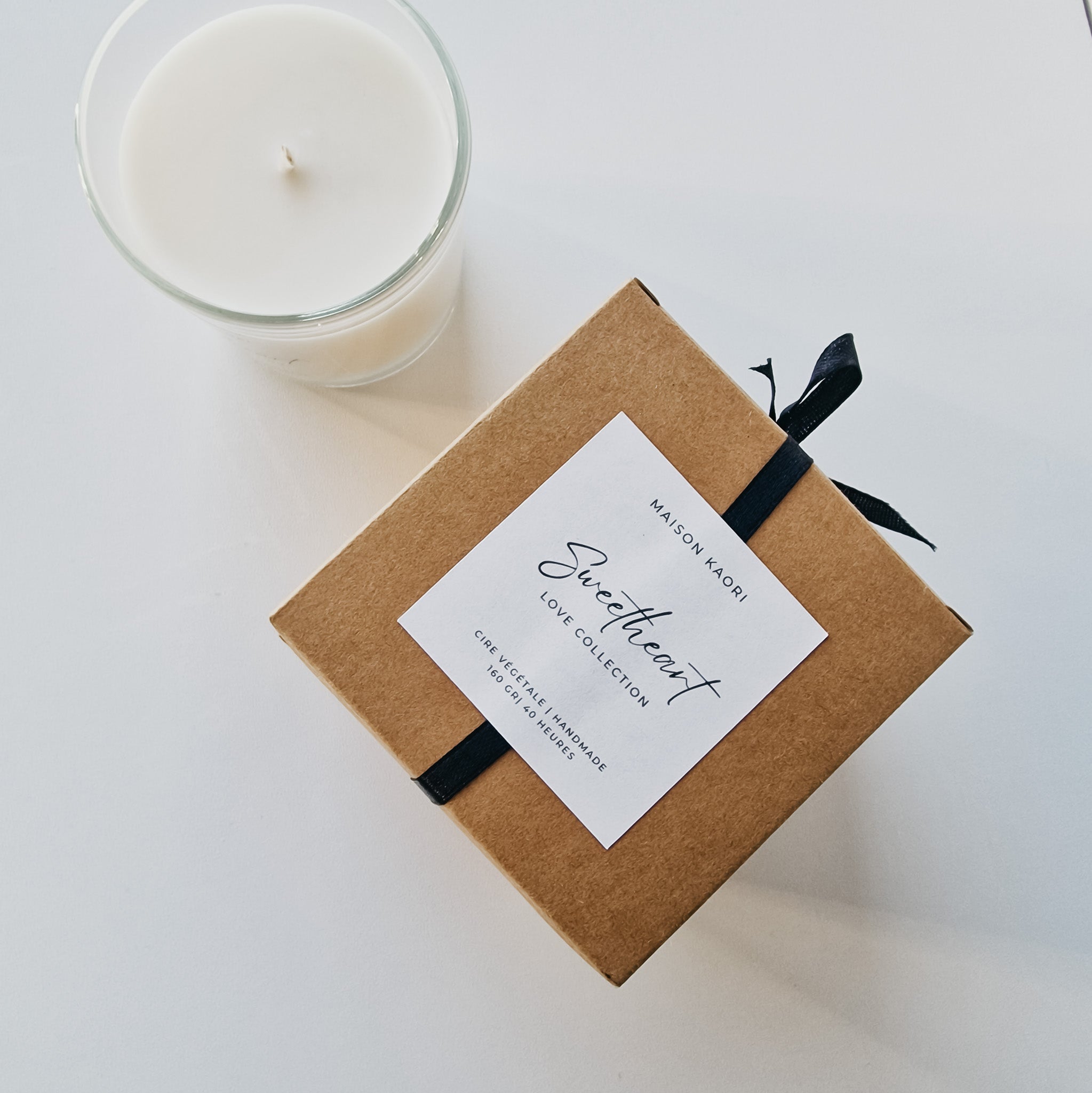 "SWEETHEART" candle