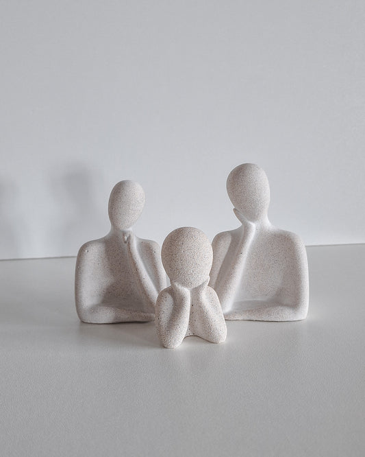 Sculpture "FAMILY" - Set de 3