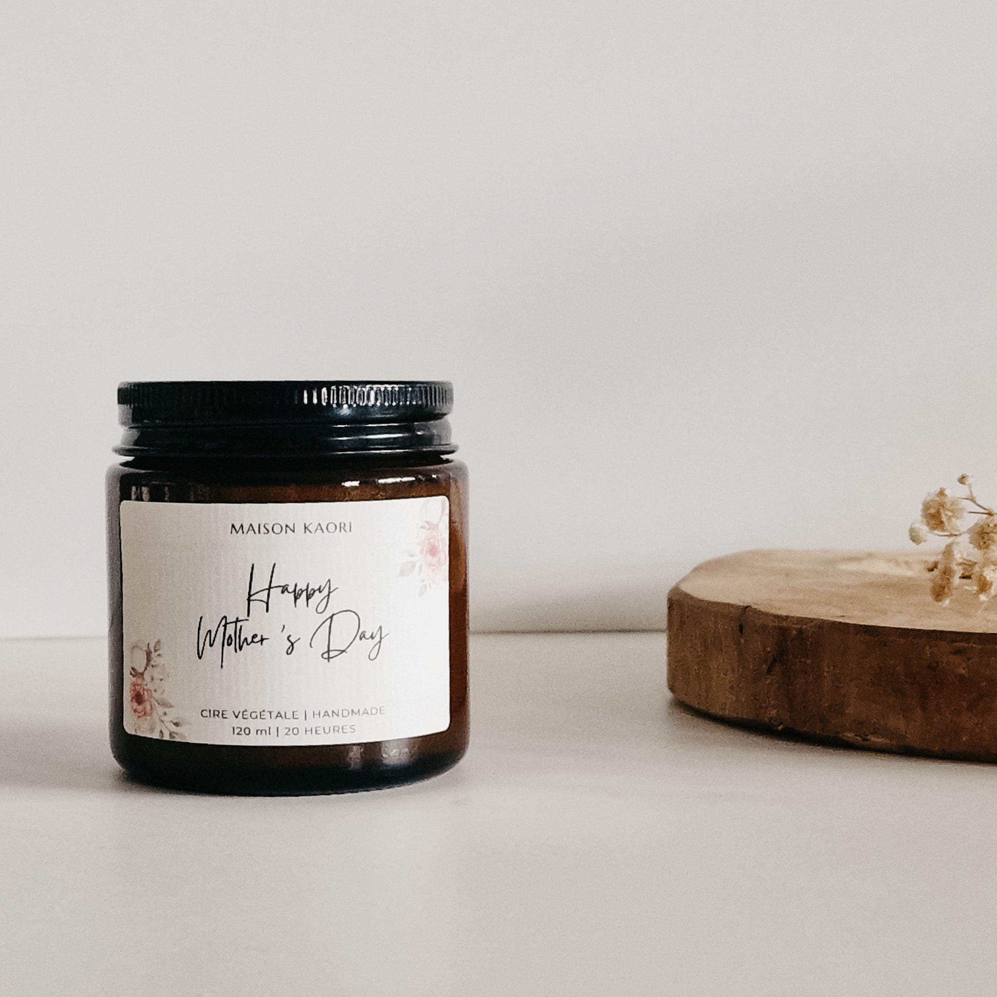"Happy MOTHER'S Day" candle