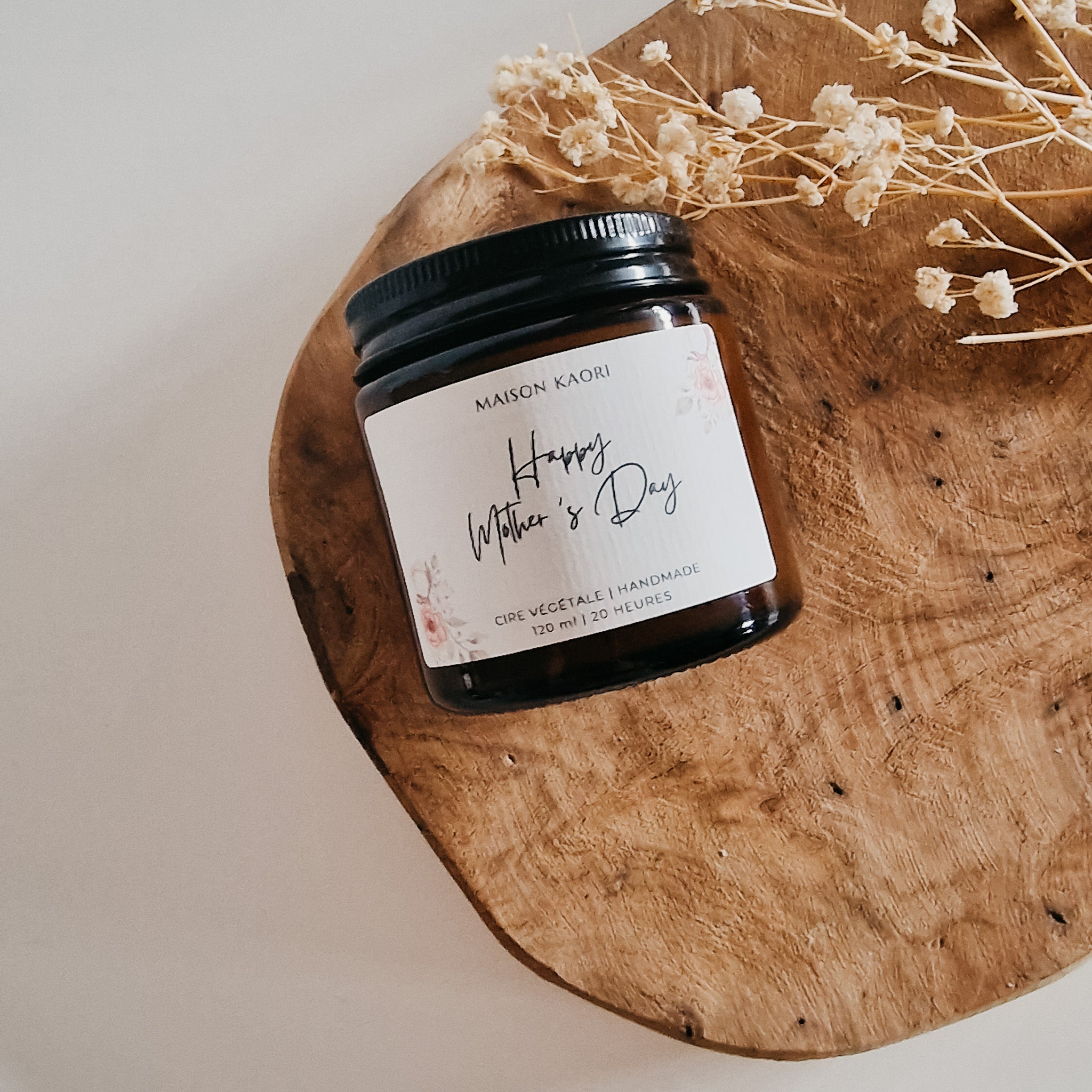 "Happy MOTHER'S Day" candle