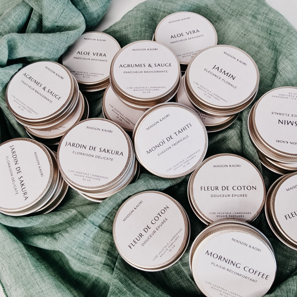 Mini scented candles - classics