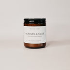 Bougie parfumée - Agrumes & Sauge
