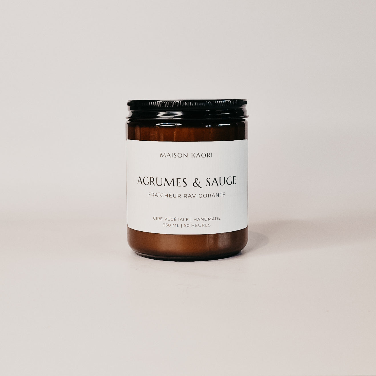 Bougie parfumée - Agrumes & Sauge