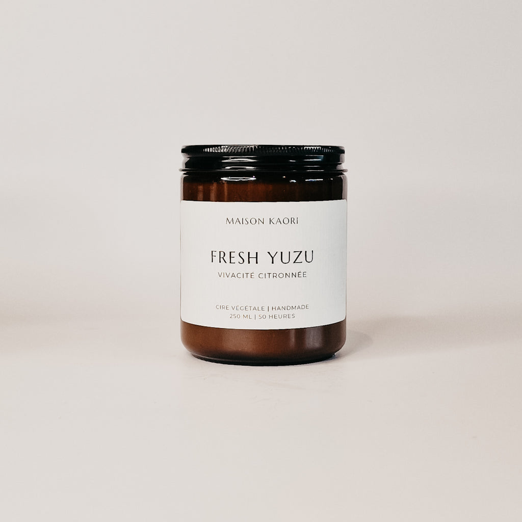 Bougie parfumée - Fresh Yuzu