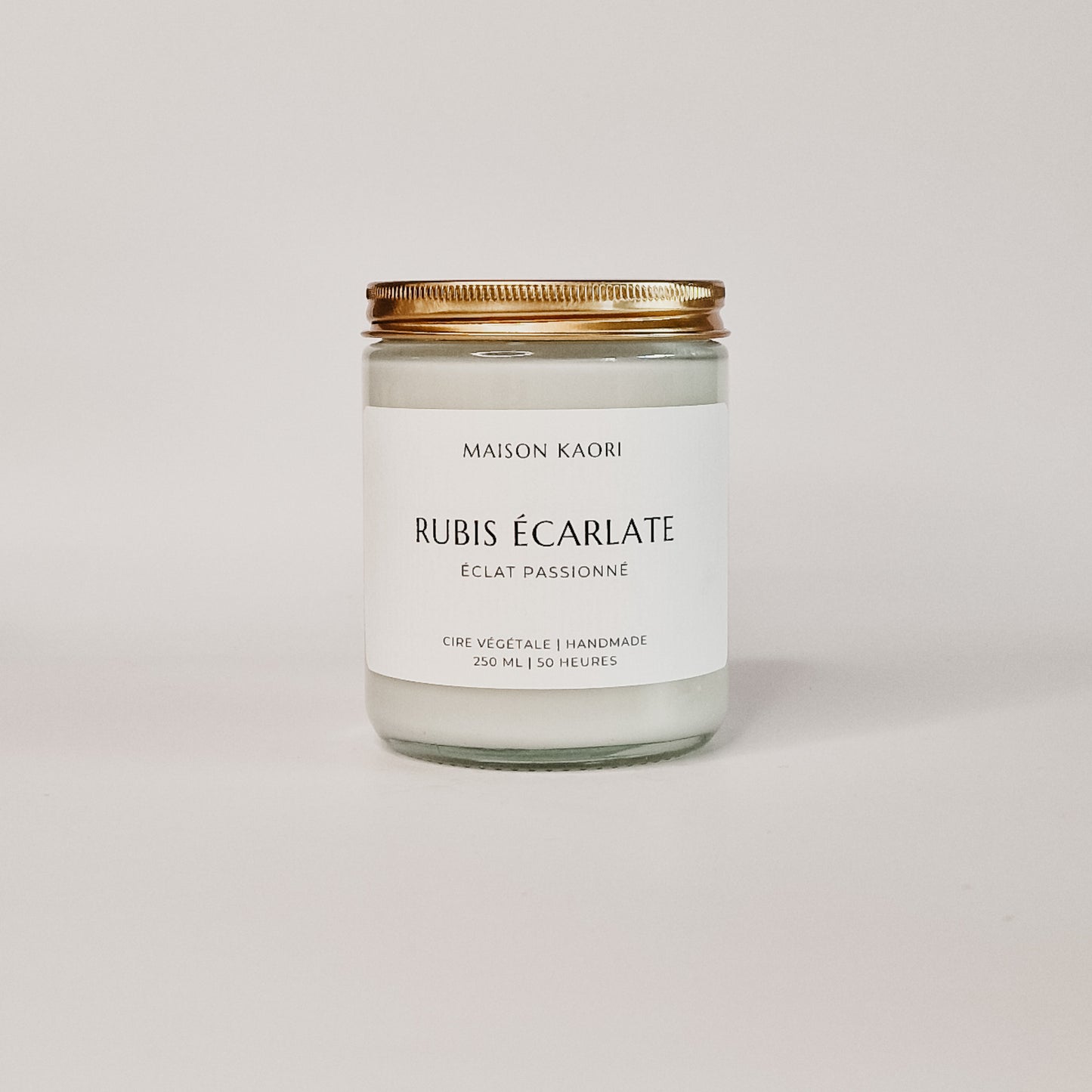 Bougie parfumée - Rubis écarlate