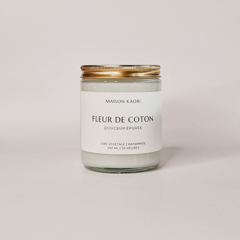 Bougie parfumée - Fleur de coton