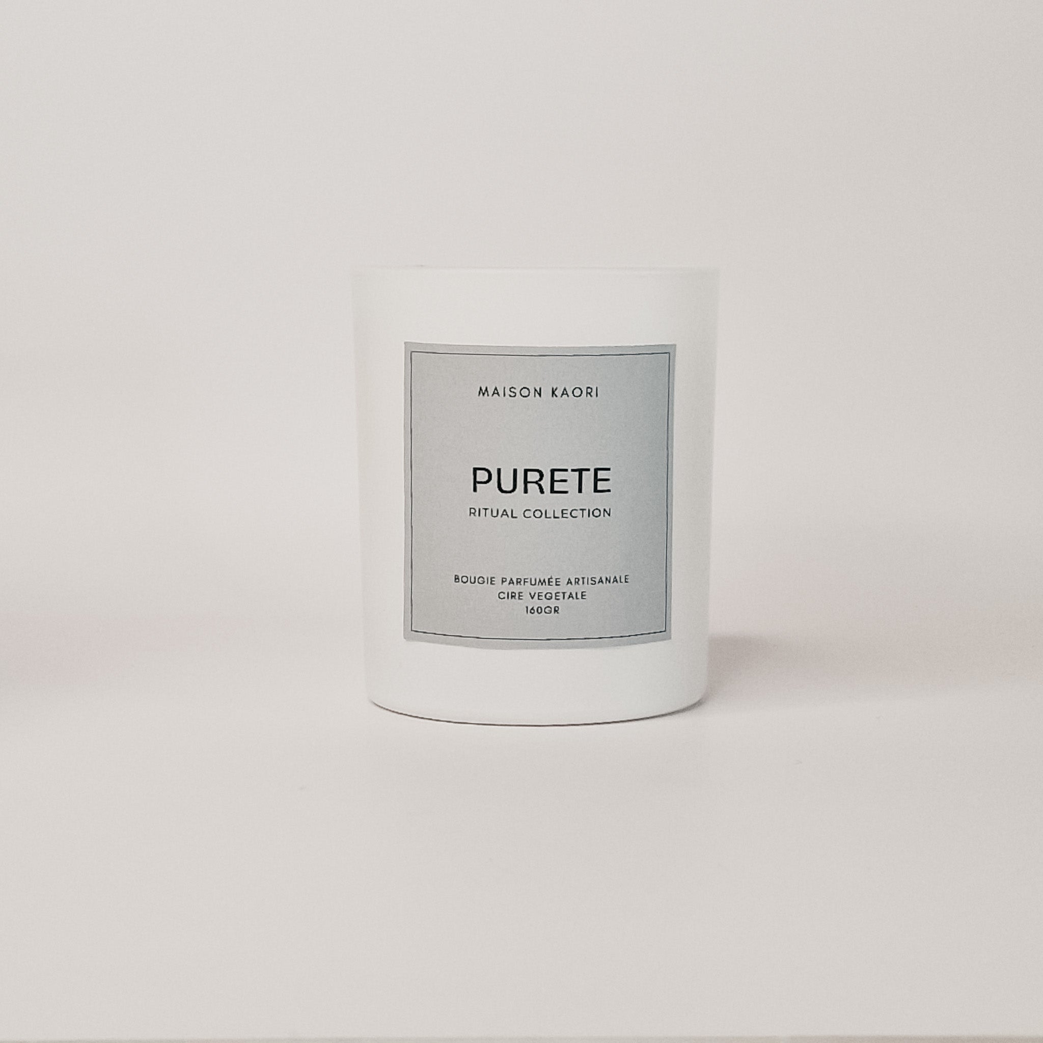 "PURITY" scented candle