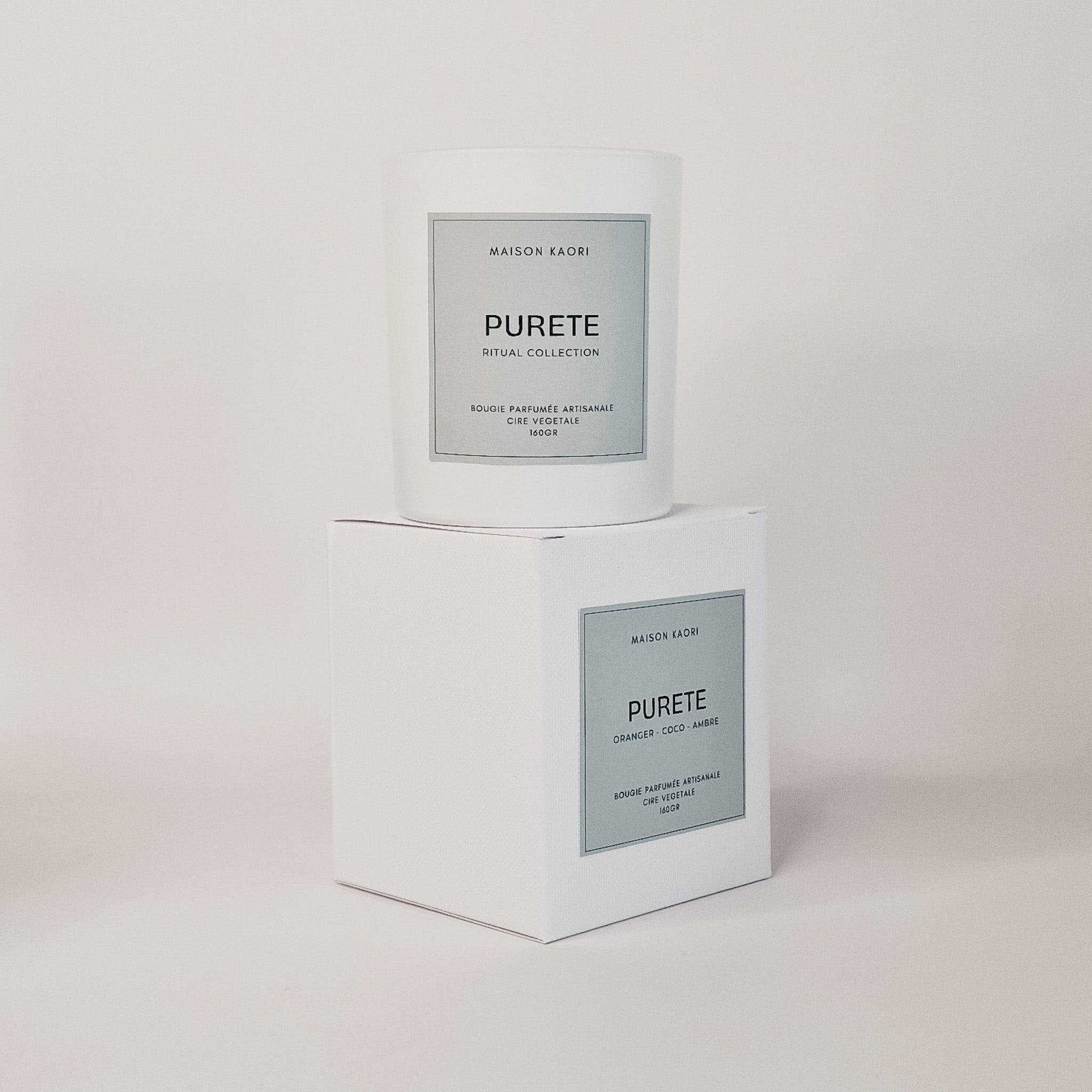 "PURITY" scented candle