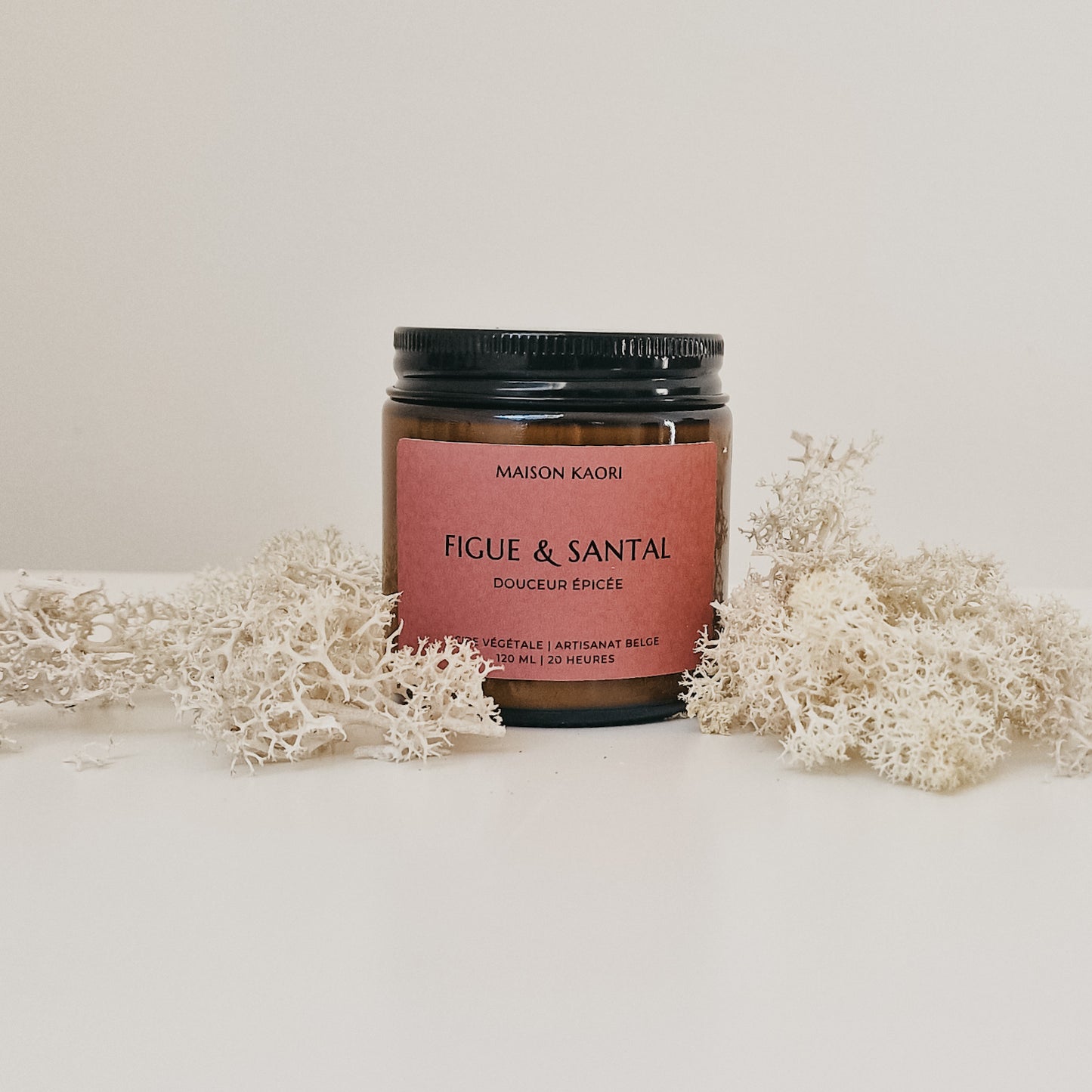 Scented candle - Fig and Sandalwood - Autumn edition