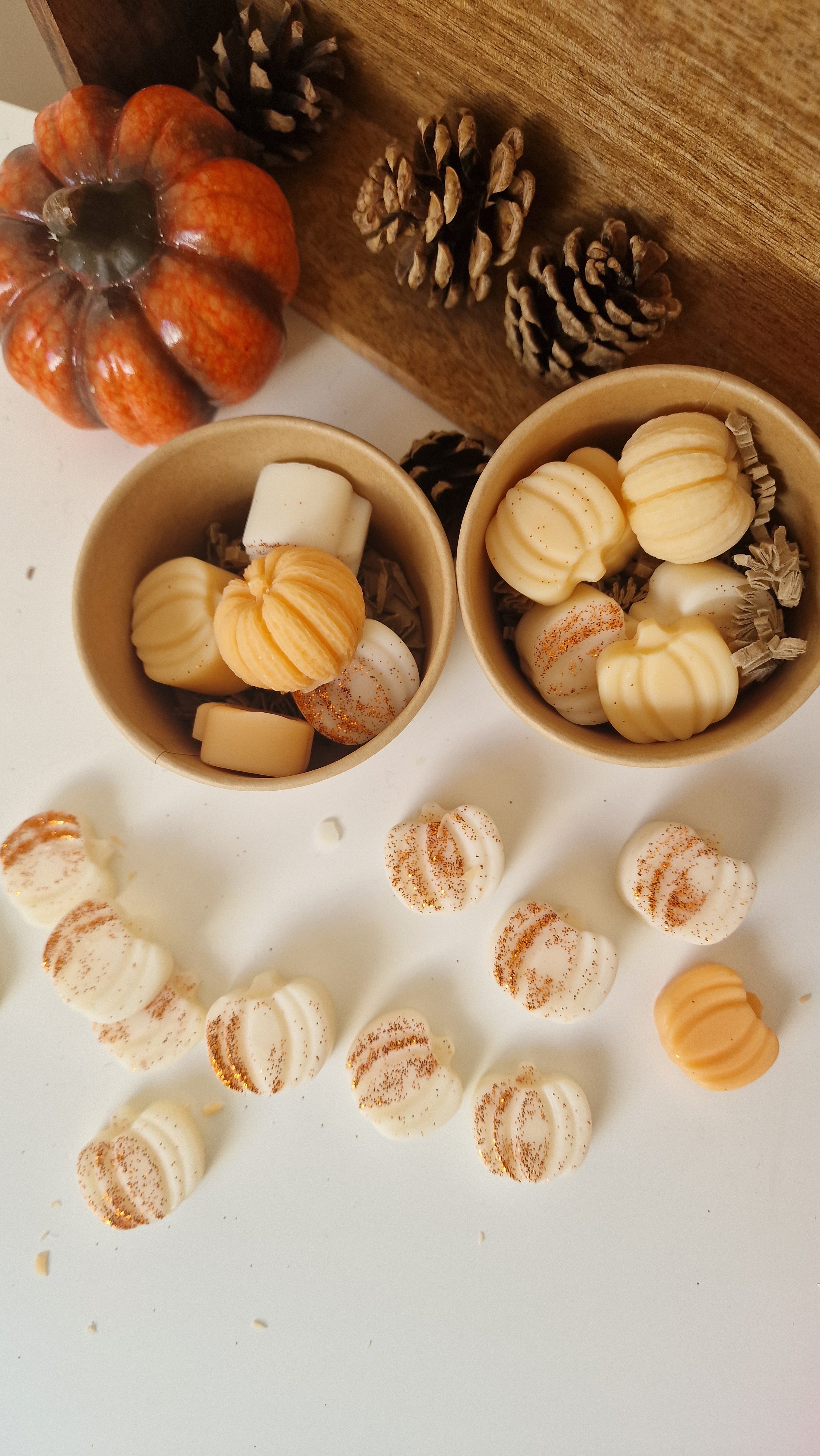 Doos met geurende melts - Pompoenen
