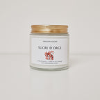 Bougie parfumée - Sucre d'orge - Edition de Noël - transparent