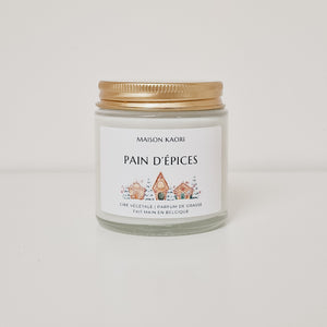 Scented candle - Gingerbread - Christmas Edition - transparent