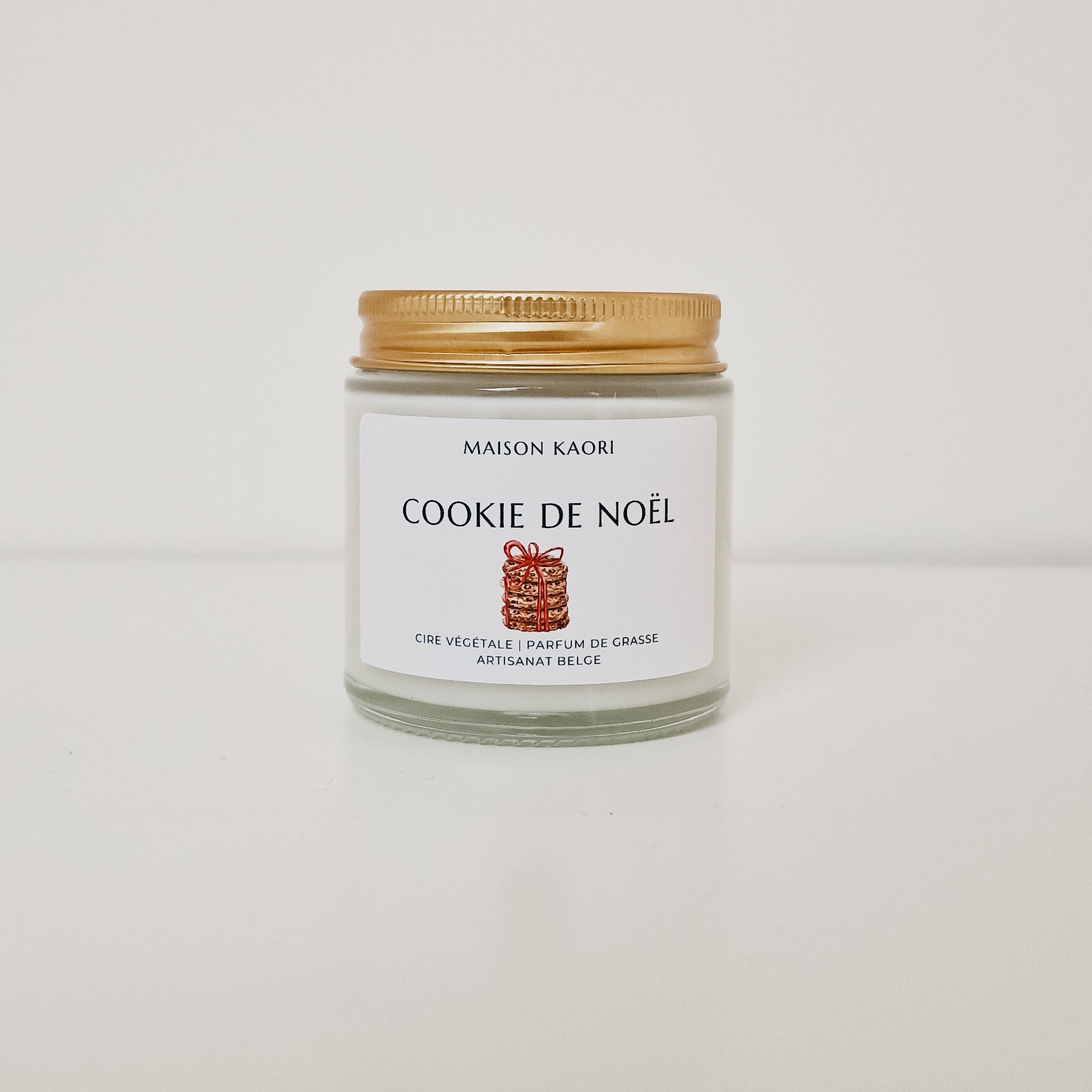 Bougie parfumée - Cookie de Noël - Édition limitée - Pot transparent