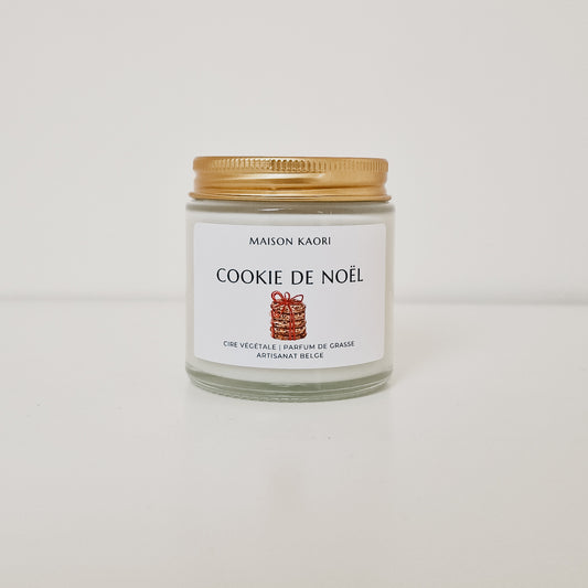 Scented Candle - Christmas Cookie - Limited Edition - Clear Jar