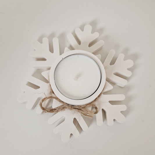 "Snowflake" candle holder - model 1 - various colors