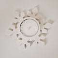 "Snowflake" candle holder - model 2 - various colors