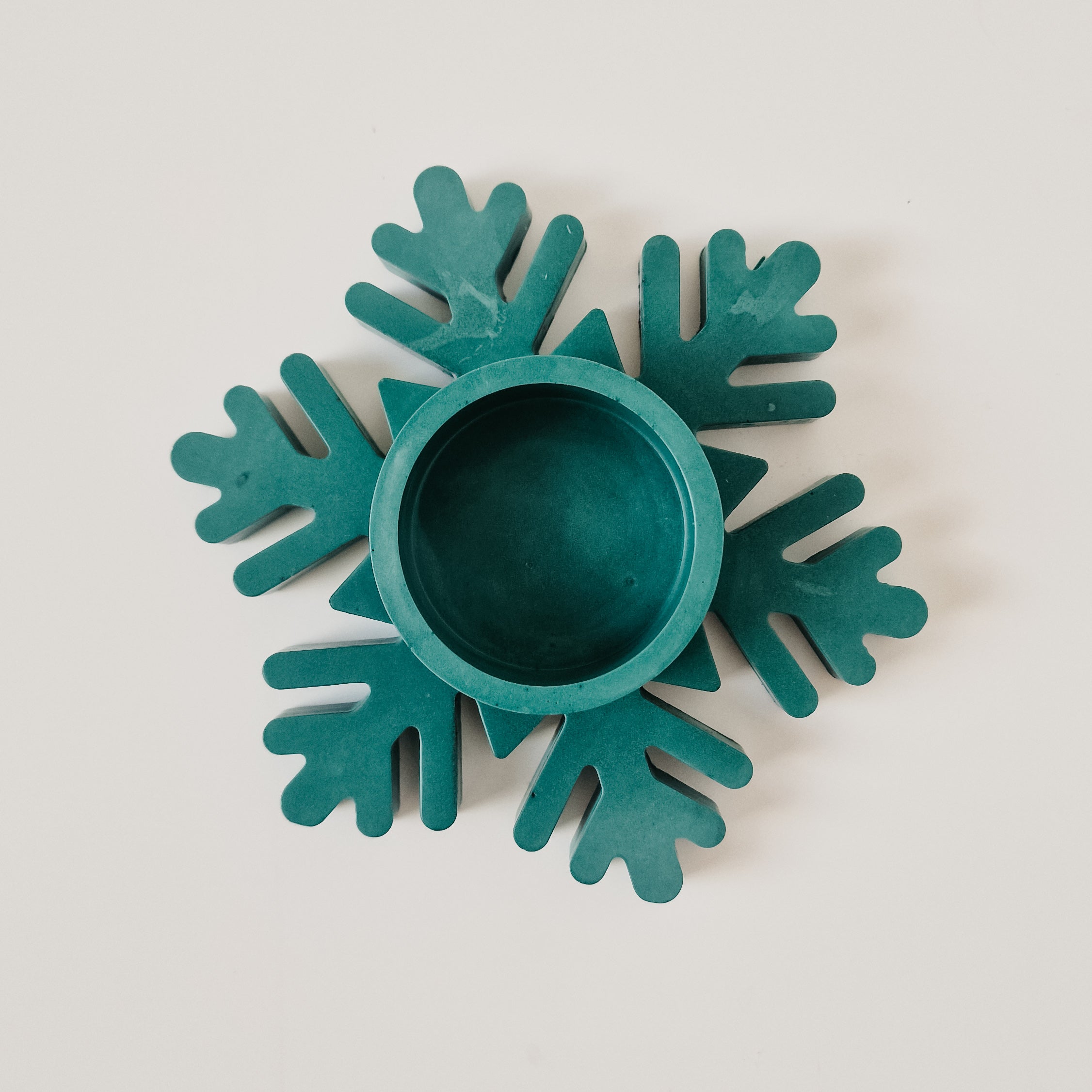 "Snowflake" candle holder - model 1 - various colors