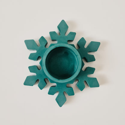 "Snowflake" candle holder - model 2 - various colors