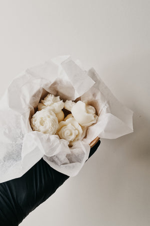 Boîte de fondants parfumés - fleurs