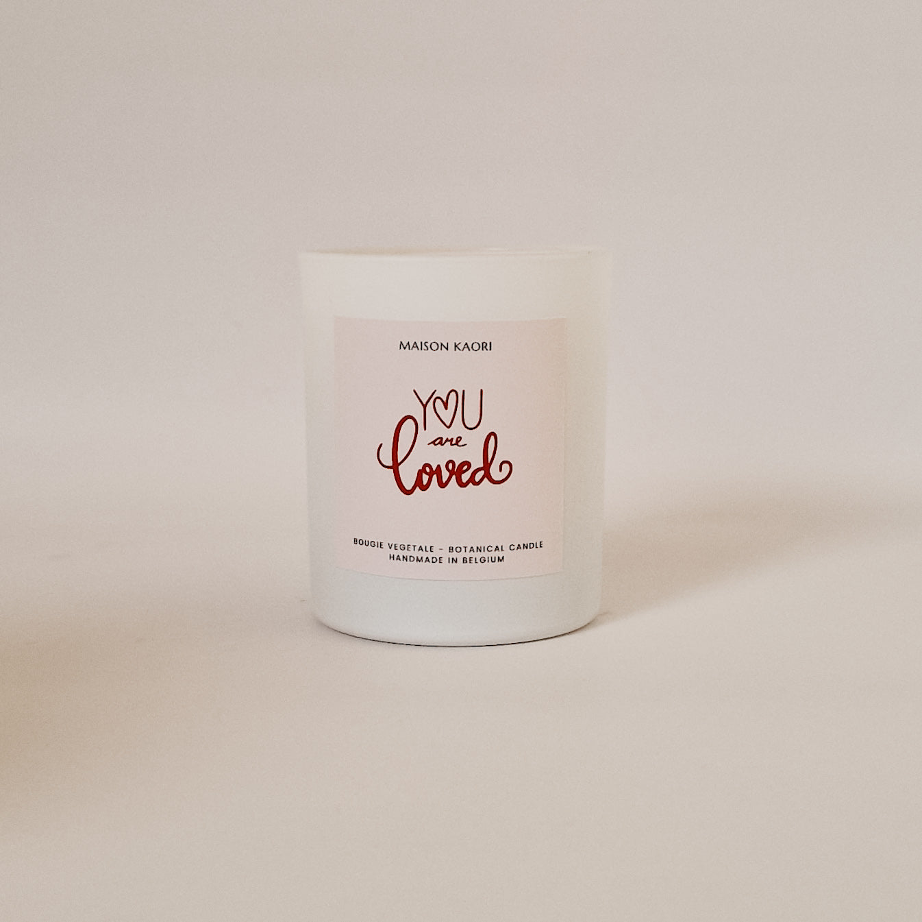 "SWEETHEART" candle