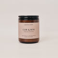 Scented candle - Leather & Wood - Autumn edition