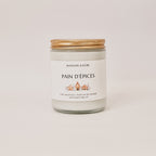 Scented candle - Gingerbread - Christmas Edition - transparent