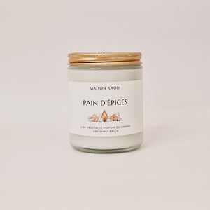 Scented candle - Gingerbread - Christmas Edition - transparent