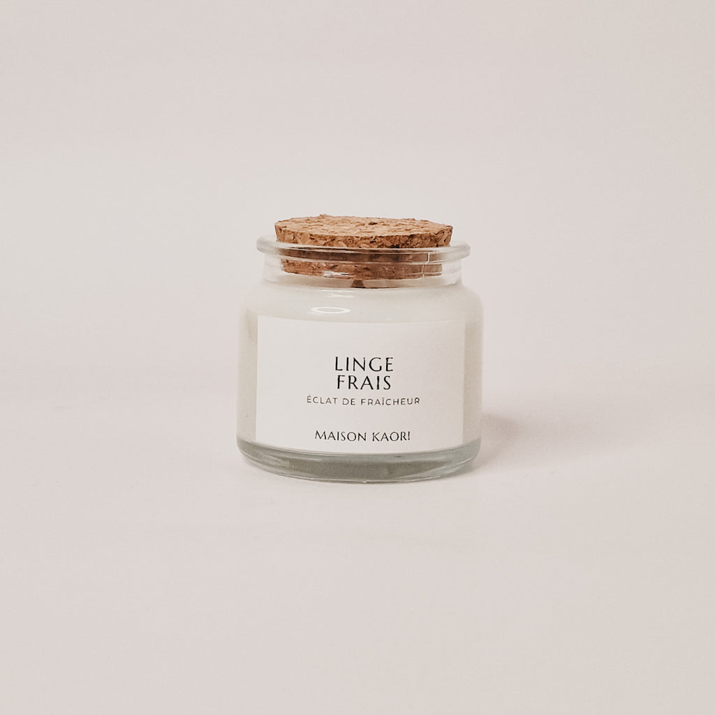 Fresh Linen - My little candles - vegetable soy wax - 80ml 