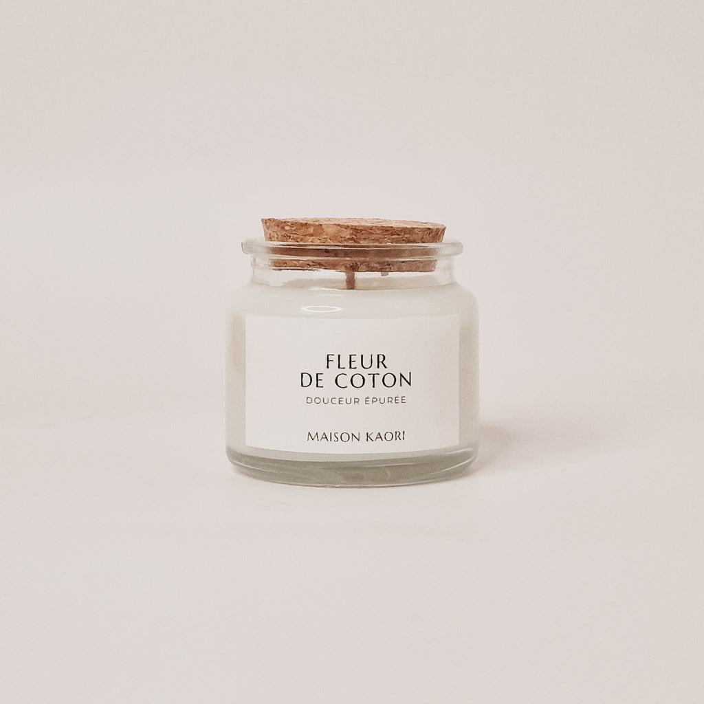 Cotton flower - My little candles - vegetable soy wax - 80ml 