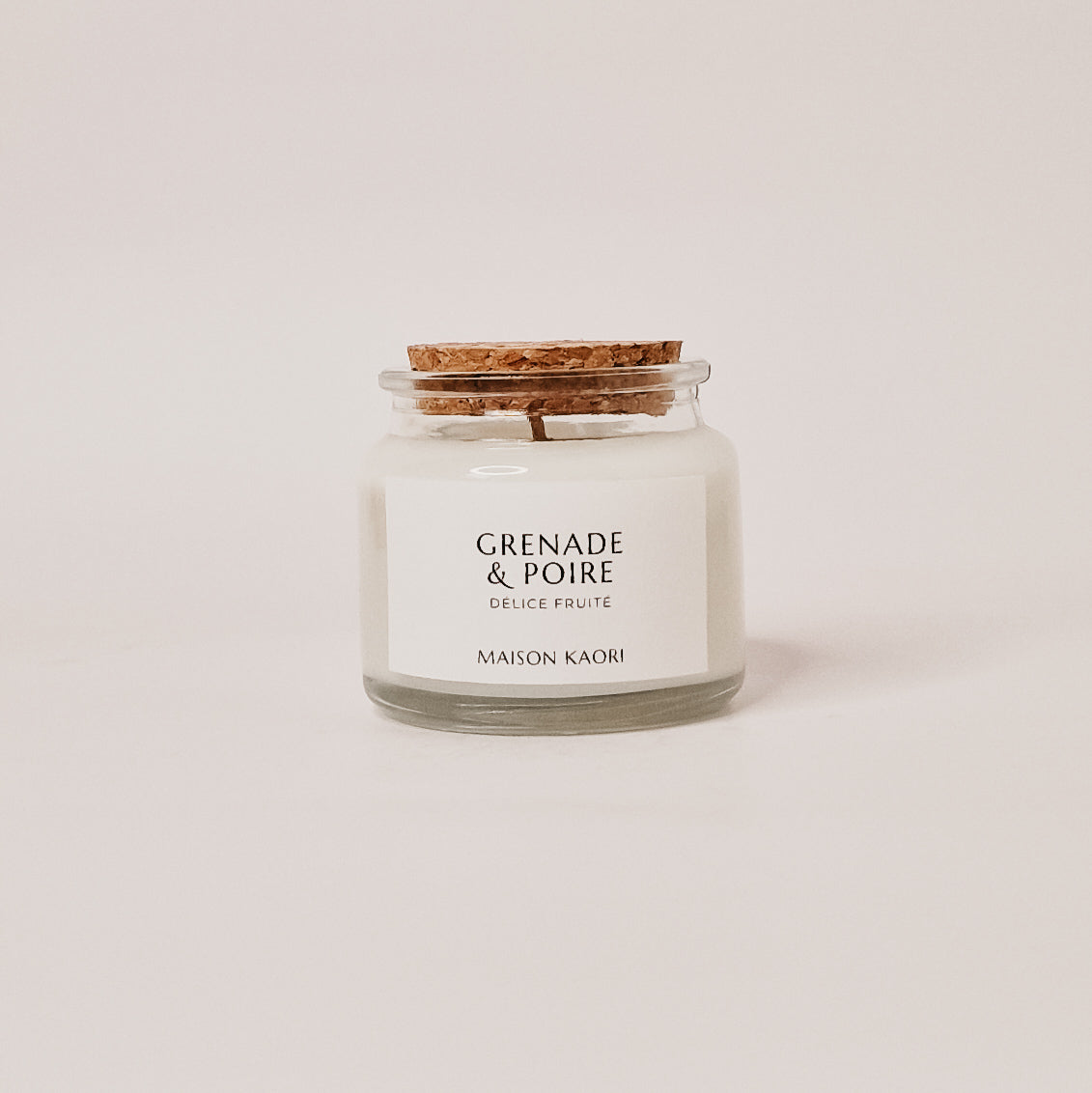 Pomegranate &amp; Pear - My little candles - vegetable soy wax - 80ml 