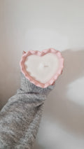 "HEART" scented candle