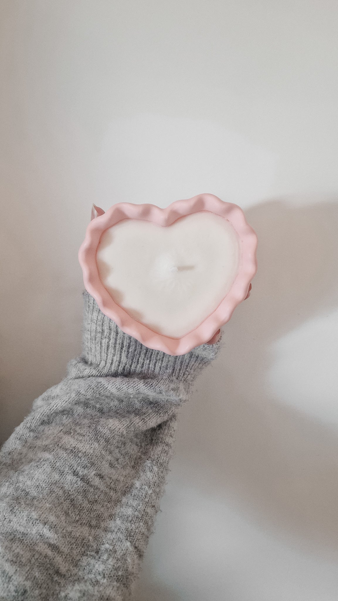 "HEART" scented candle
