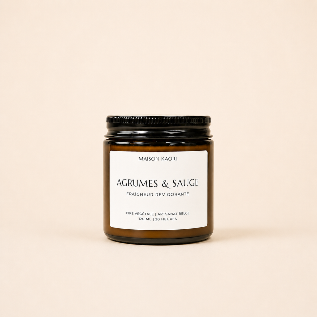 Bougie parfumée - Agrumes & Sauge