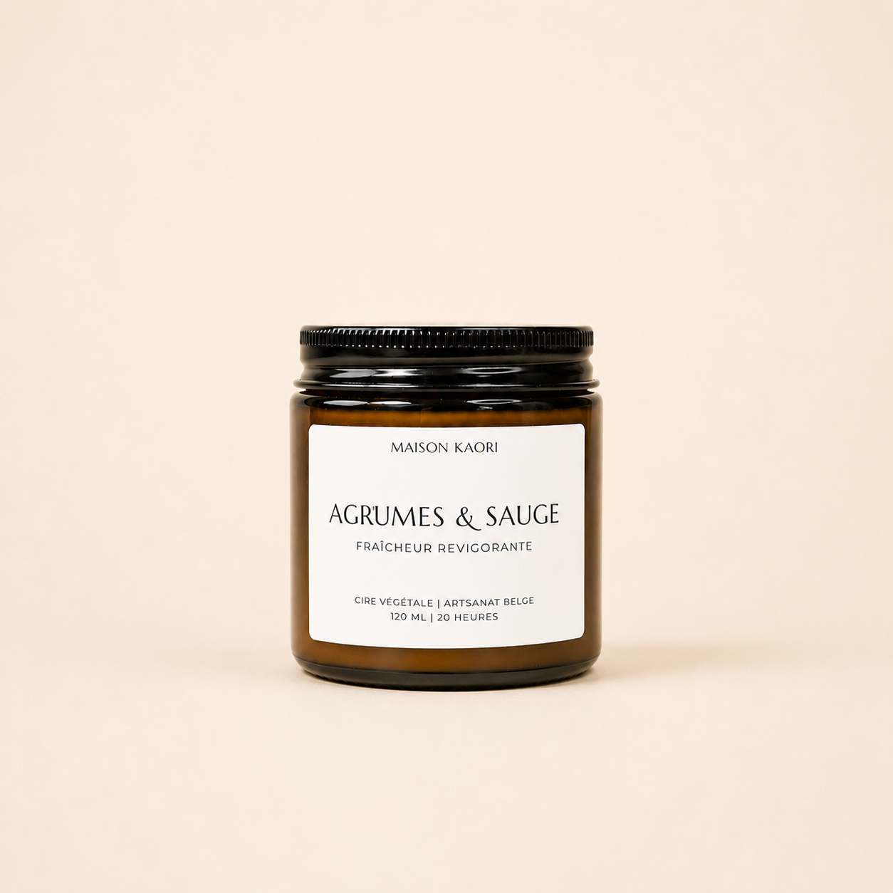 Bougie parfumée - Agrumes & Sauge