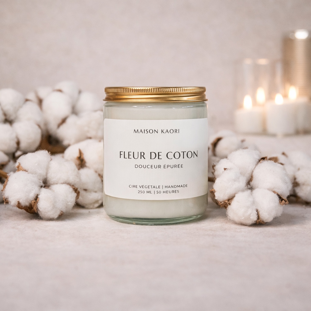 Bougie parfumée - Fleur de coton