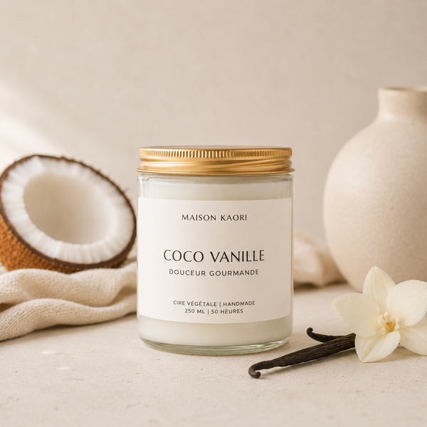 Bougie parfumée - Coco Vanille