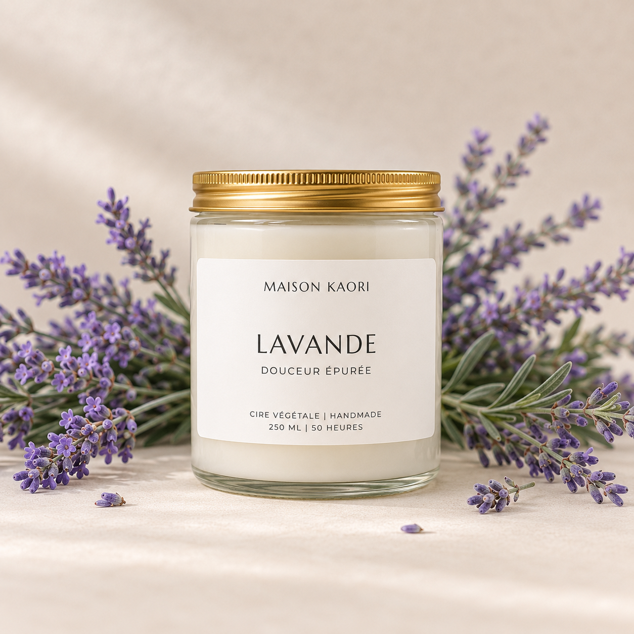 Bougie parfumée - Lavande sauvage