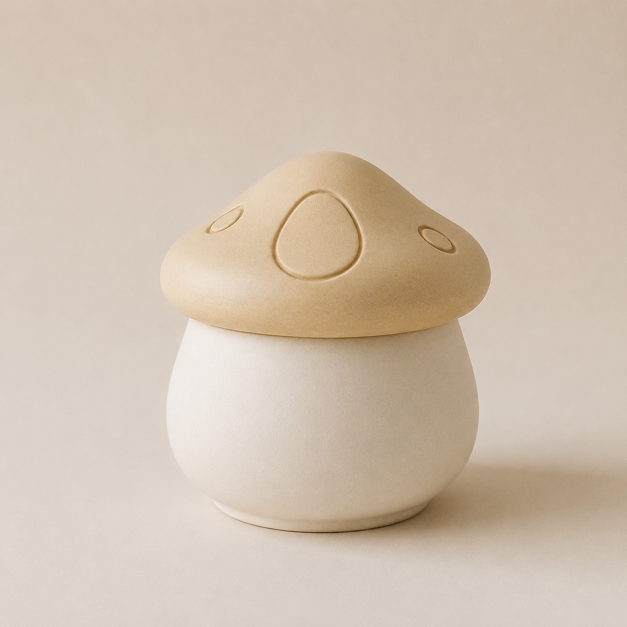 "Mushroom" scented candle