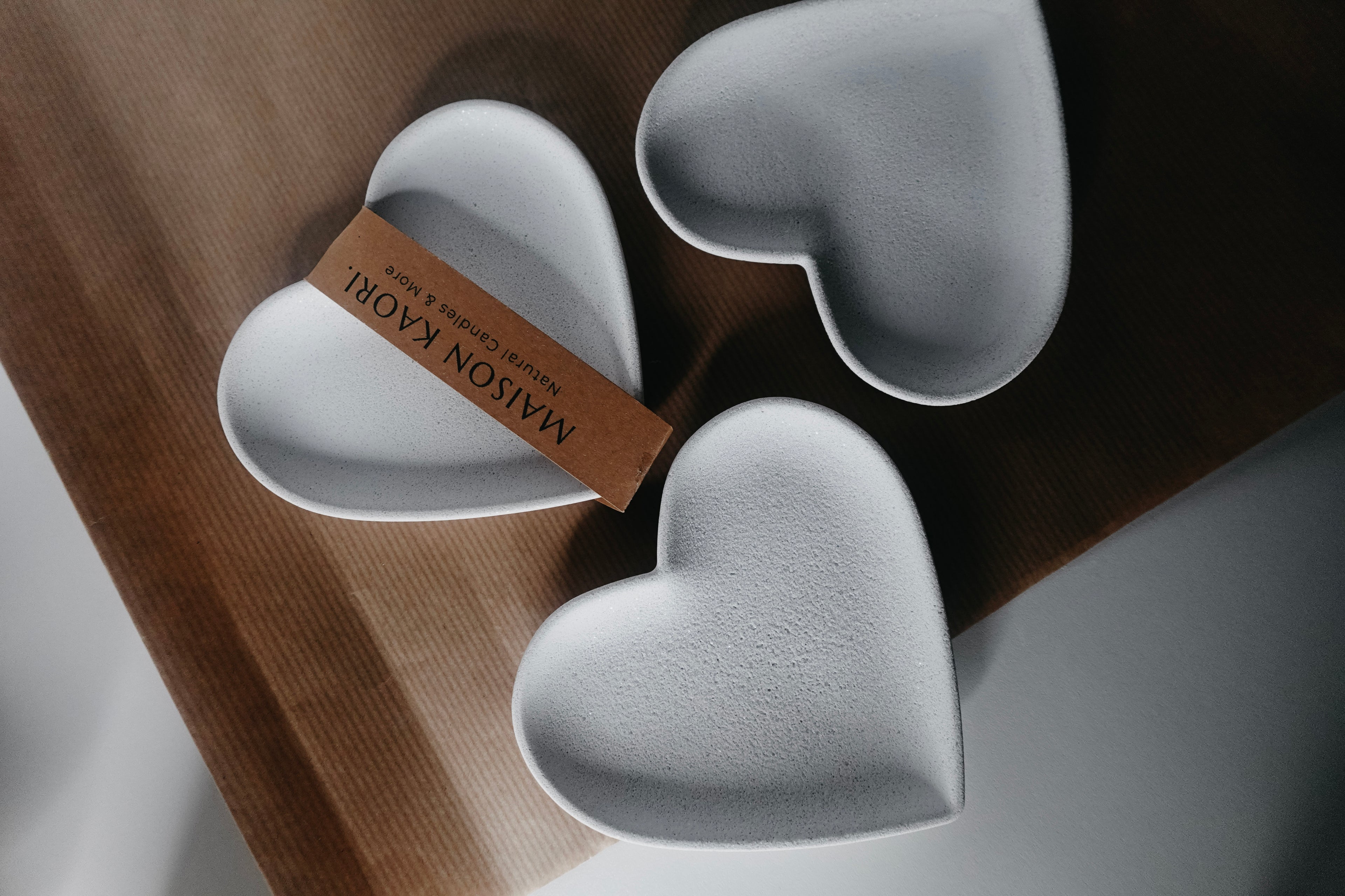 Decorative heart tray