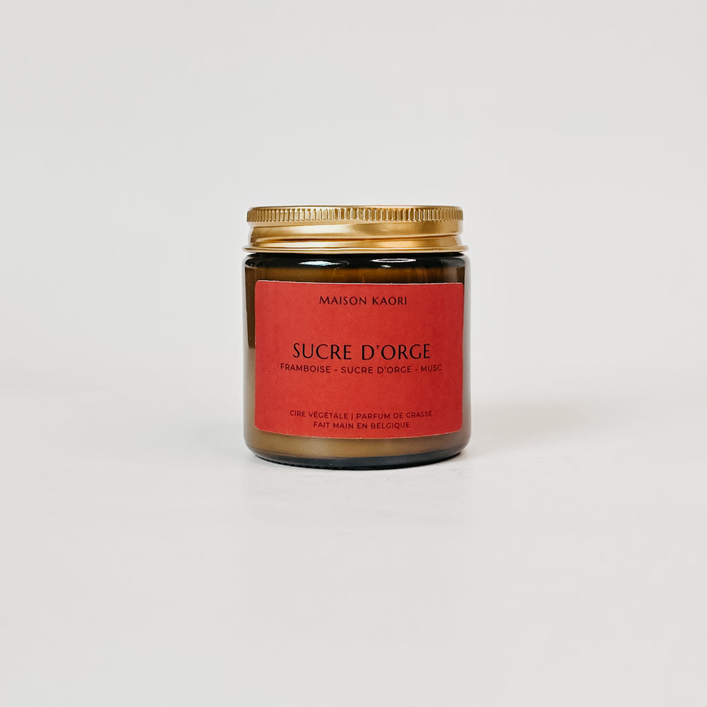 Bougie parfumée - Sucre d'orge - Edition de Noël - ambré