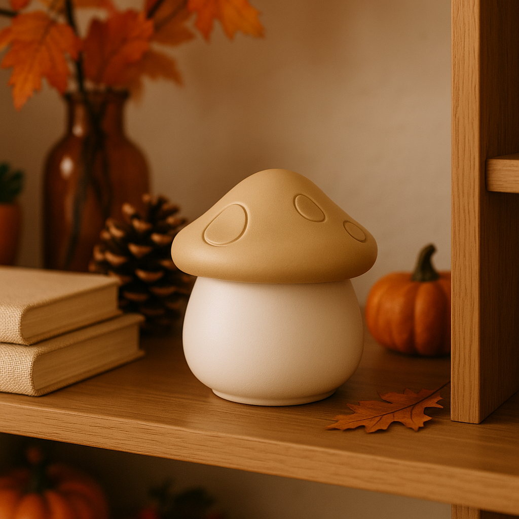 "Mushroom" scented candle