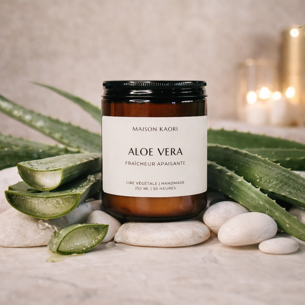 Bougie parfumée - Aloe Vera