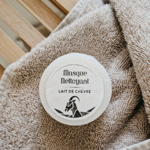 Savons masque nettoyant - lait de chèvre