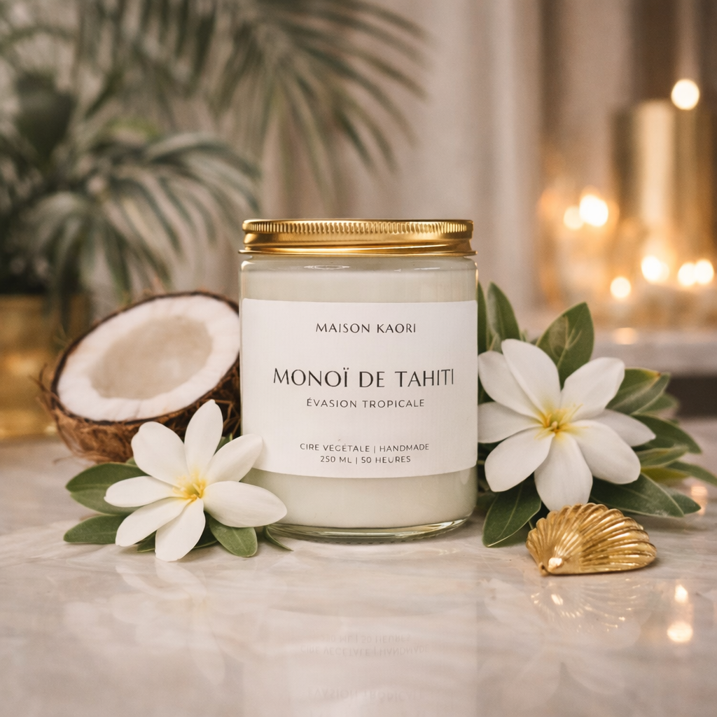 Bougie parfumée - Monoï de Tahiti