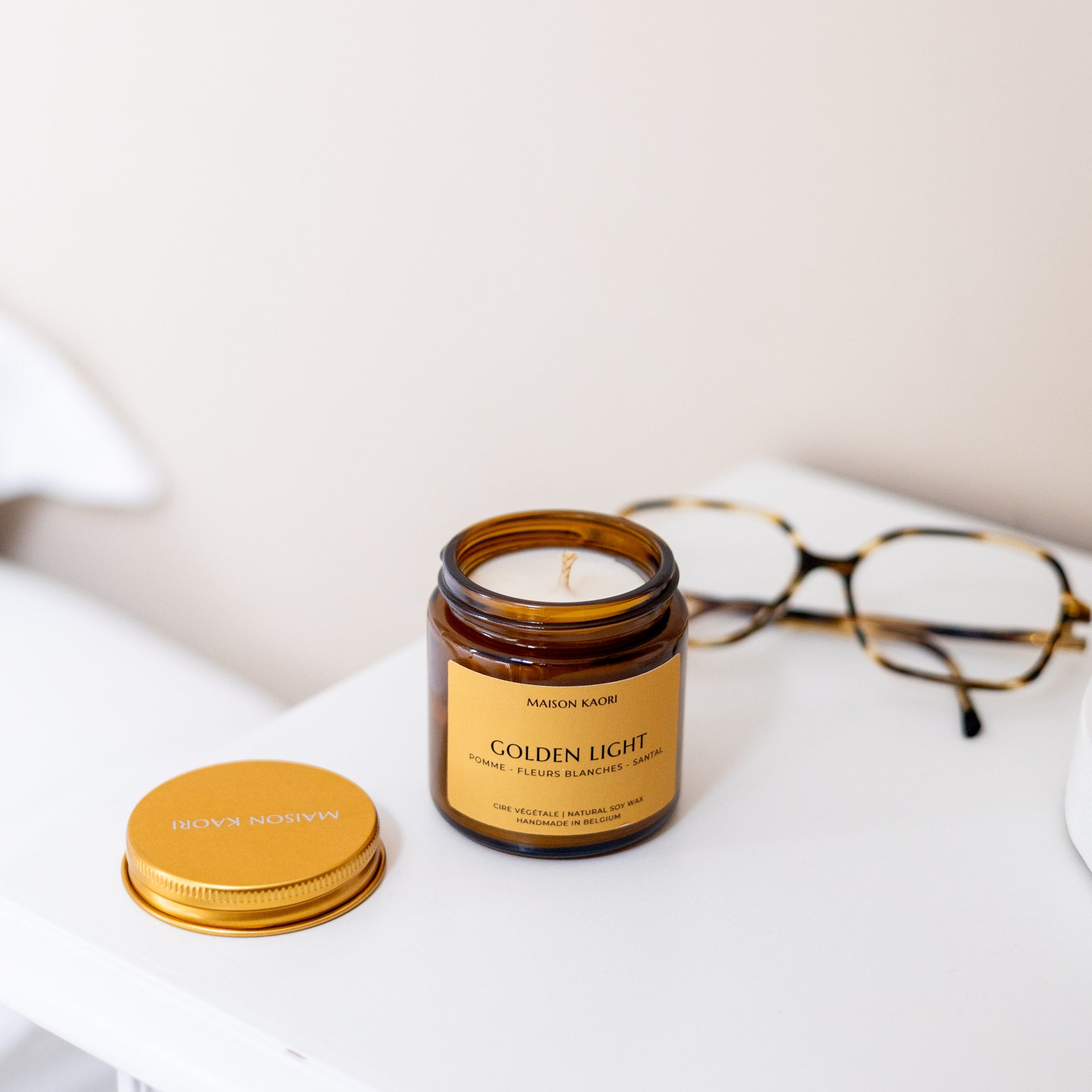 Bougie parfumée - Golden Light - Edition automne