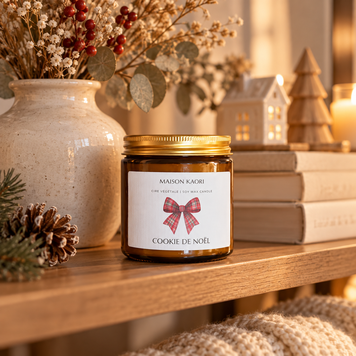 Bougie parfumée - Cookie de Noël - Édition limitée