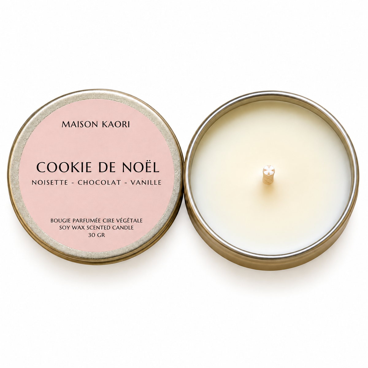 Mini bougie parfumée - Cookie de Noël - Édition hiver